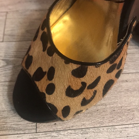 Steve Madden LEOPARD wedges - Picture 2 of 5